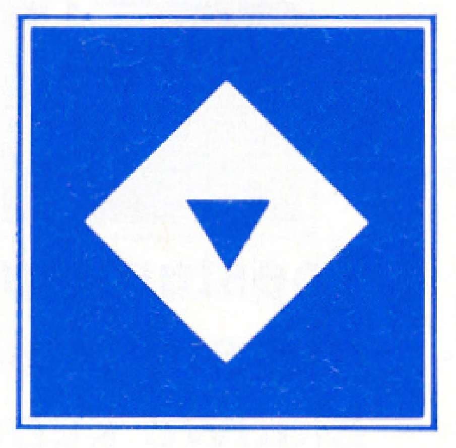Verkeersteken E.5.13: Ligplaats toestemming (zowel duwvaart als andere: 1 kegel)