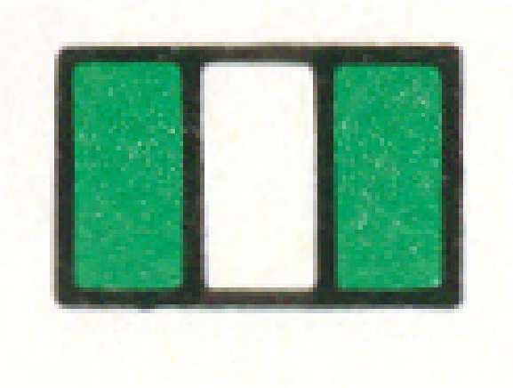 Verkeersteken G.1-d: Vaste brug: doorvaartopening variant