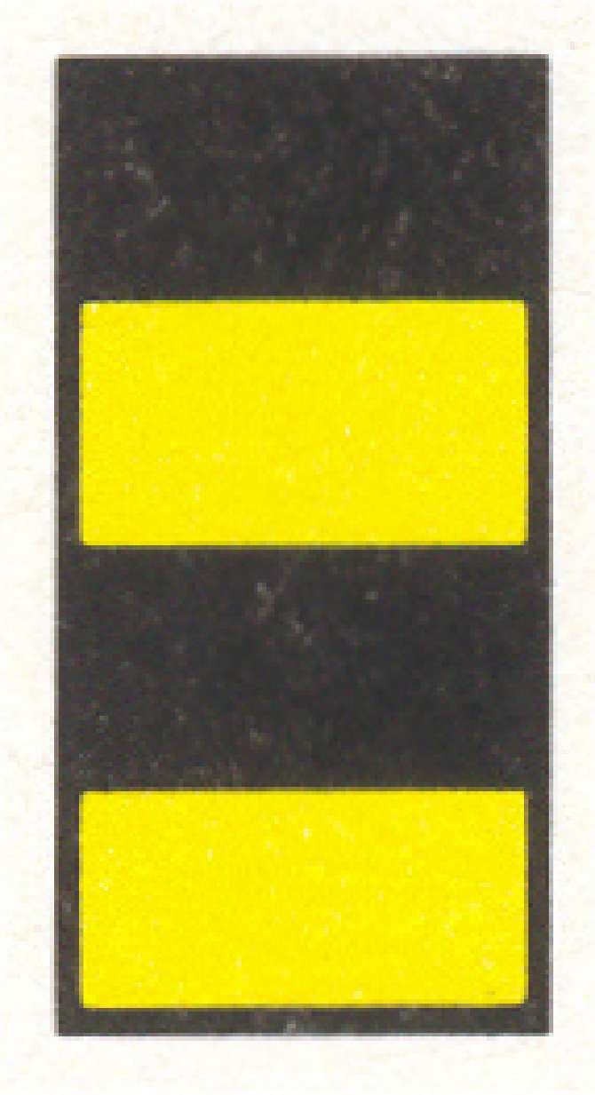 Verkeersteken G.5-a: Hoogtepeilaanduiding variant